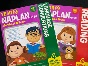 NAPLAN-style workbooks Year 3 - Language Conventions and Reading