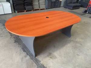 BOARDROOM TABLE cherry - 2400 L x 1200 W x 750 H