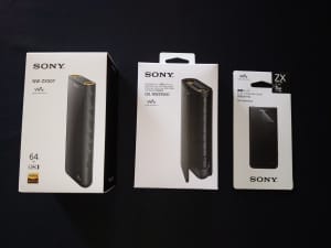 Sony Hi-Res Digital Audio Player NWZX507B - Black 64GB