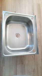 New stainless steel laundry sink W600/D500/H200mm 