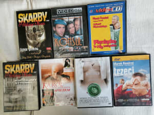 Collection of classic Polish movies on DVD no 1