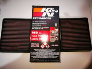 K&NⓇ high flow replacement air filters for Nissan 350z. VQ35HR.