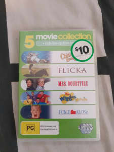 Brand new 5 movie collection DVD pack