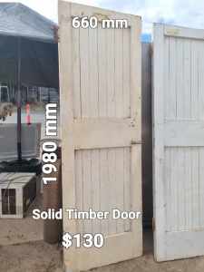 Timber doors solid: phone George ******** 571 