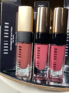 Bobbi Brown Luxe Liquid Lip High Shine x 3. BNIB. RRP$58 each
