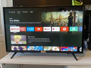 TCL 32” SMART TV Android Full HD