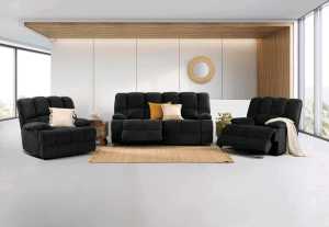 3 Piece Lounge Set / Reclining Suite - Good Conditon