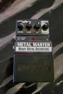 Metal master Digitech x series pedal. Distortion 