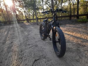 Electric Mountain Fat  Bike  500 w Off Road With Throttle