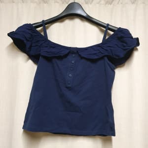 Witchery girl blue top Size 12