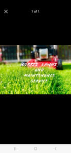 Lawn maintenance 