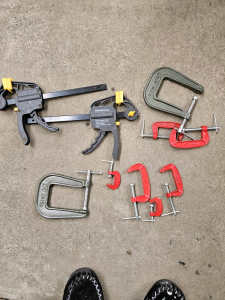 mixture of clamps