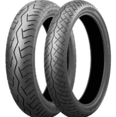 two Bridgestone Motorbike tyres