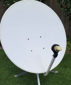 Satellite Dish KU Band single LNBF