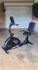 Recumbent gym exercise bike - home delivery available 