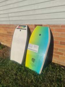 Morey boogie board with brand new other board.