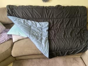 Lorraine Lea single Houston’ reversible comforter set rrp: $79