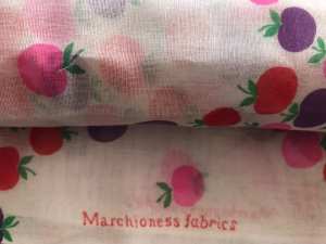 Vintage Luxury Rare Marchioness Cotton Fabric