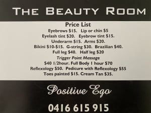 The Beauty Room Positive Ego