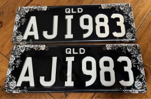 Personalised Plates AJ1983