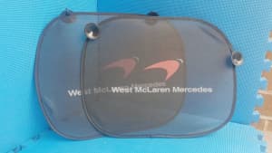 West McLaren Mercedes Car Sun Shades