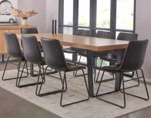 Dinning table set with chairs as a new 
