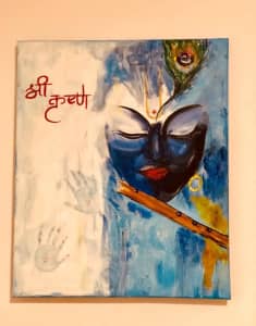 Krishna Canvas art