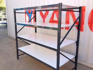 900mm Wide Add-On Bay 2400mm Tall Wide Span Shelving