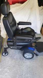 Titan electric wheelchair 