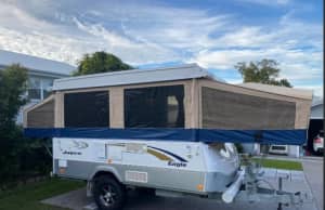 Jayco eagle Outback with Solar panels and reverse camera