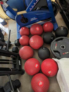 Ironedge and NC fitness gym slam balls