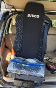 Truck seat and rear bench bed seat
