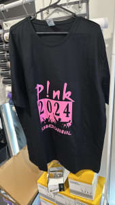Pink T-Shirts, for up coming concert kids and adults