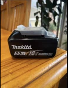 Makita Battery New 18V 5.0 A