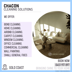 Chacon Cleaning Solutions (Bond Cleaning, general, Airbnb....)