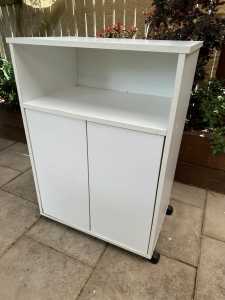 Kitchen or laundry storage or microwave cabinet