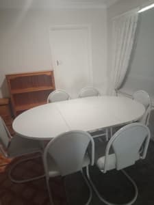 Dining Table and 6 Chairs. Strong sturdy setting. Great condition