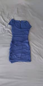 Kookai size 2 blue zip up dress. Online garage sale