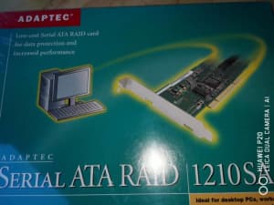 ADAPTEC RAID PCI CARD, BRAND NEW UNOPENED