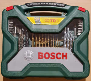 Bosch 70 Piece X-Line Drill Bit & Screwdriver Set