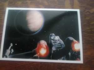 Vintage Star Wars:Empire Strikes Back Topps Giant Photo Card 20 X-Wing