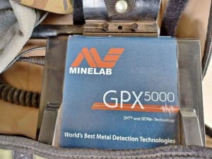 Wanted: WANTED. Minelab GPX5000 Box Only.