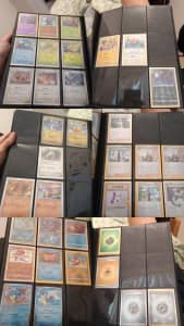 Pokemon cards including binder 