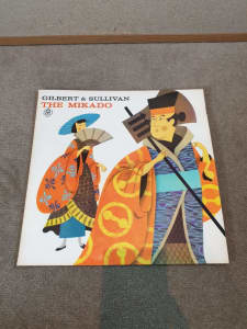 Gilbert & Sullivan The Mikado Vinyl Record