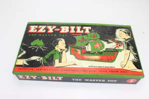 Vintage Meccano Ezy-Bilt box number 6 made in Adelaide