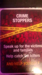 Crime stoppers SA prison issue playing cards perfect condition.