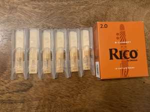 RICO Bb clarinet reeds 2.0