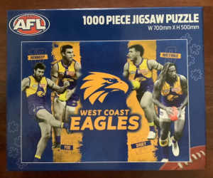 SOLD. West Coast Eagles Jigsaw Puzzle (Unopened) 1000p