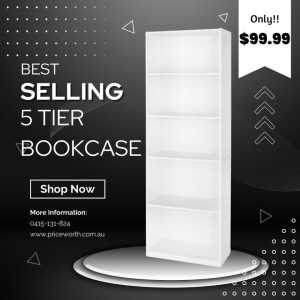 SALE!!! 5 TIER BOOKCASE - ORDER NOW!!!