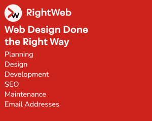 Professional Web Design Done The Right Way - RightWeb